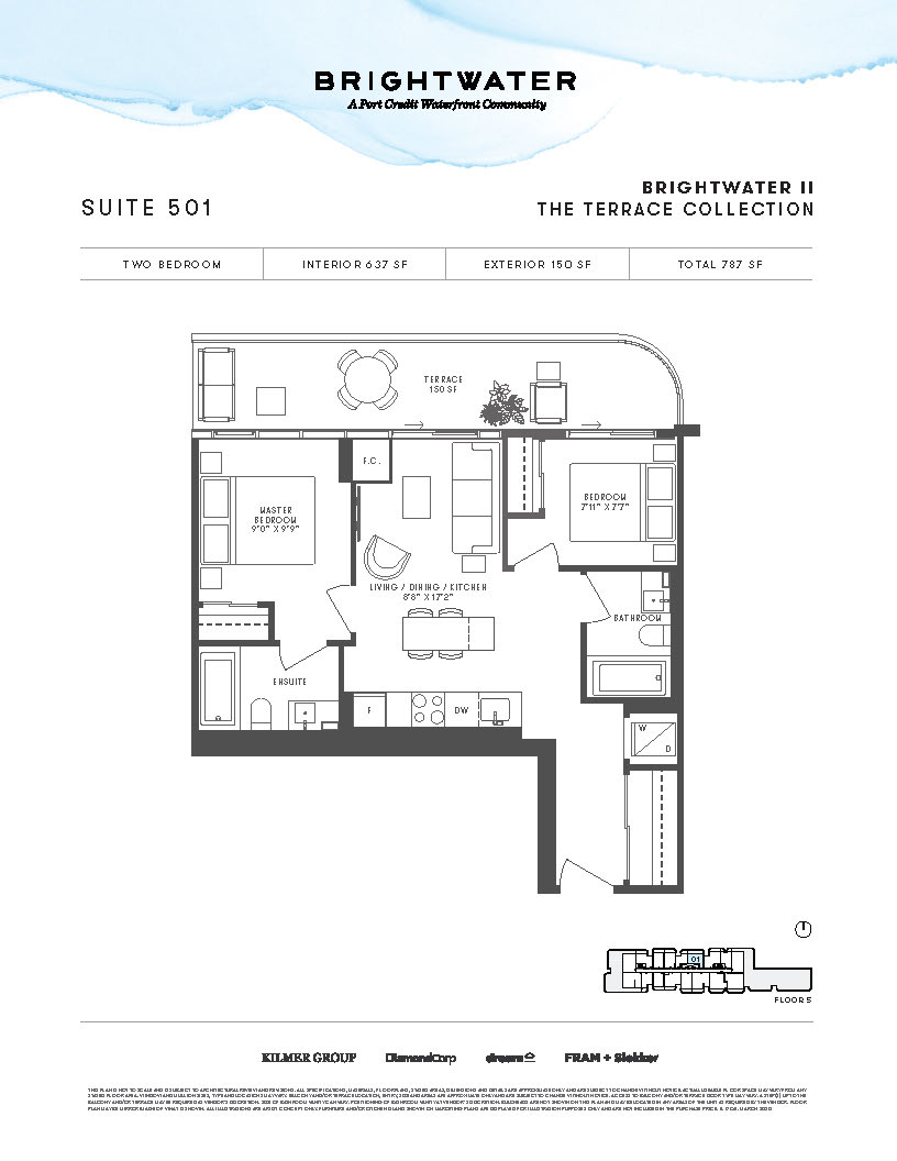Brightwater 2 Terraces Suite 501